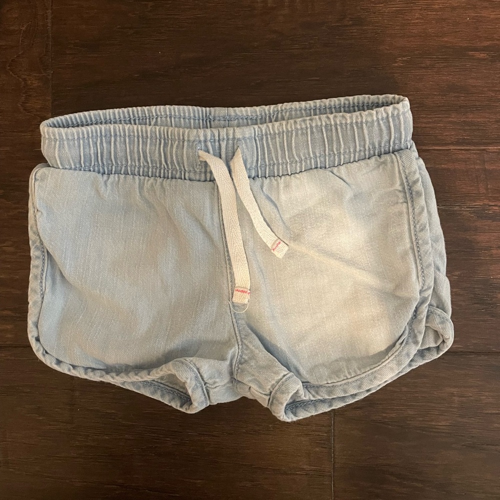 Baby Girl Blue Denim Shorts size 12 month